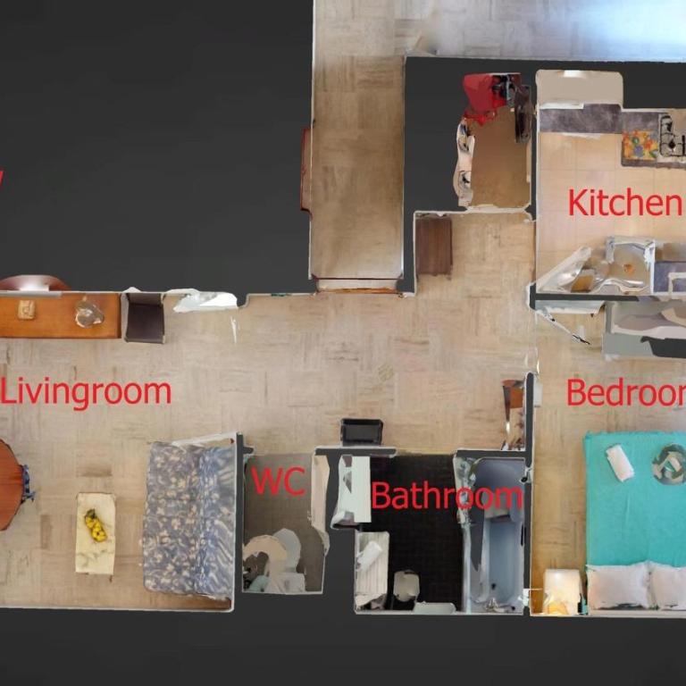 87H - 2P face mer au 3ème étage avec terrasse et garage - Apartment mit 1 Schlafzimmer - 5