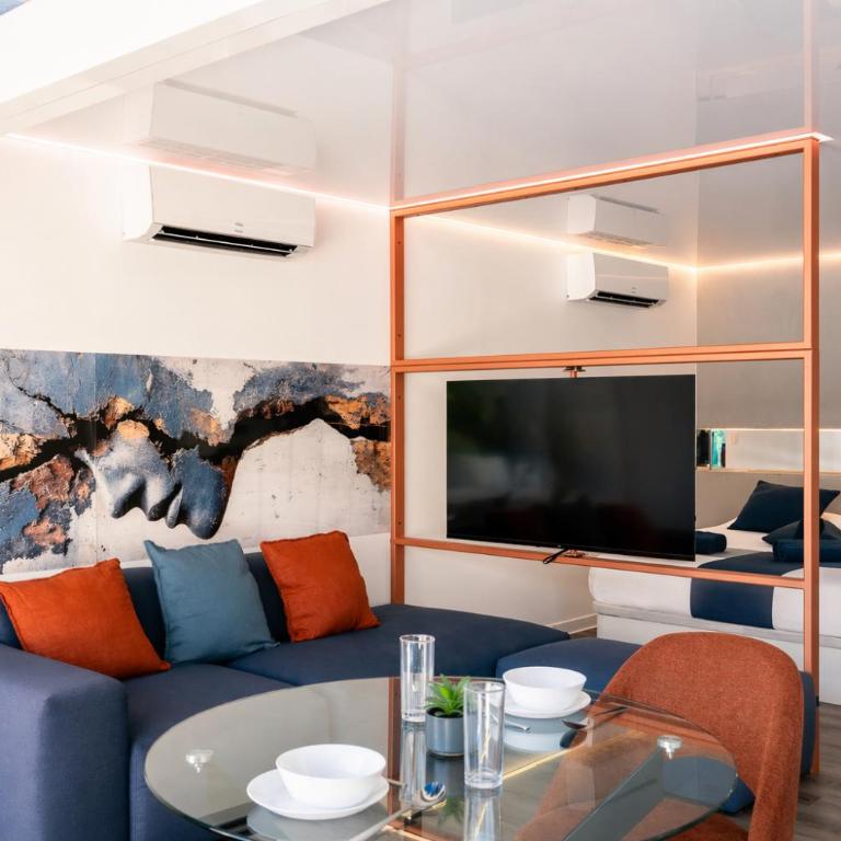 Villa Blue Beach - terrasse - parking - plage - Village Naturiste - Appartement 1 Chambre - 7