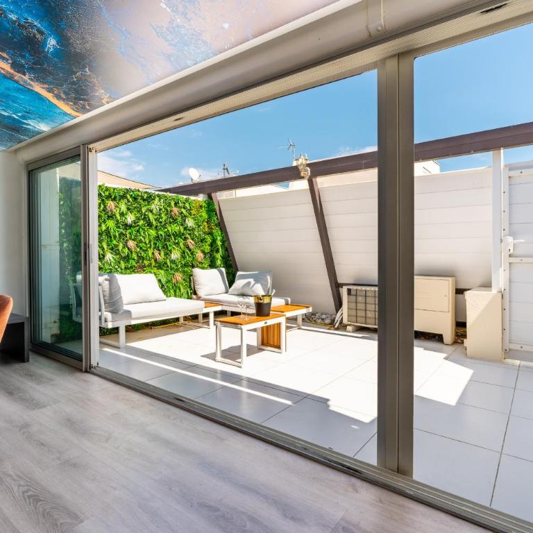 Villa Blue Beach - terrasse - parking - plage - Village Naturiste - Appartement 1 Chambre - 17