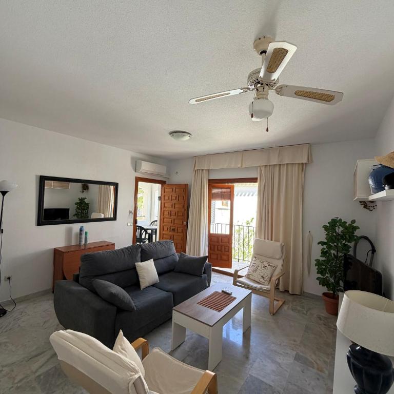 Apartamento Playa Bolaga, Vera Playa - Apartamento de 1 dormitorio con vistas al jardín - 2