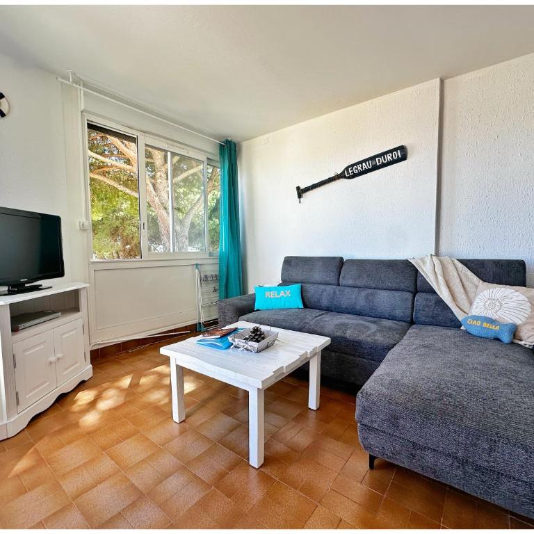 Emplacement idéal à Port Camargue - Apartment mit 1 Schlafzimmer - 6