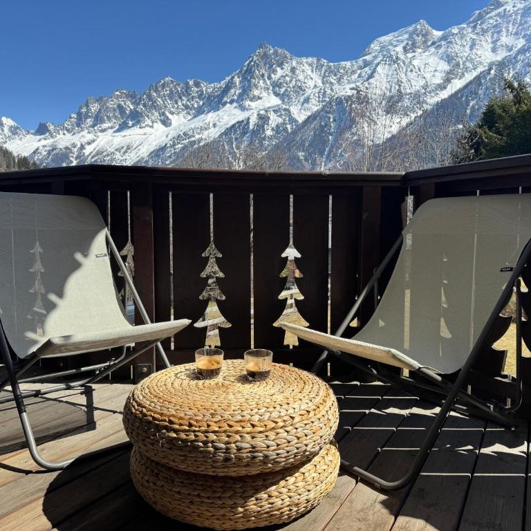 Lyret - Moderne 2CH 2SDB Vue MtBlanc 250m Remontee - Appartement - 2