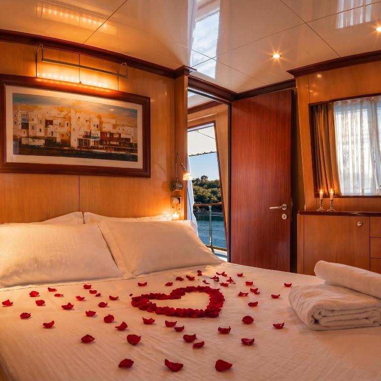 Yacht d'exception entièrement privatisé au Vieux-Port de Marseille - Cabine Familiale dans un Bateau - 5