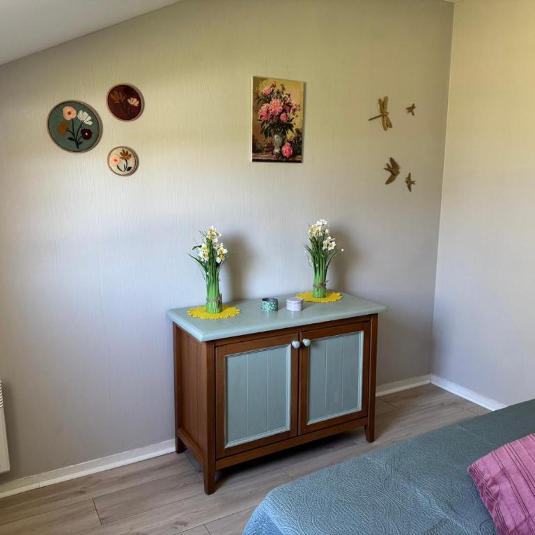 Le Cocon du lac, Duplex 5 pers, Piscine avec Jacuzzi, lac et pêche - Apartment with Garden View - 13