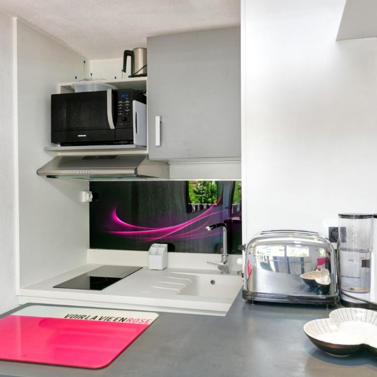 Appartement avec balcon - Studio mit Gartenblick - 13