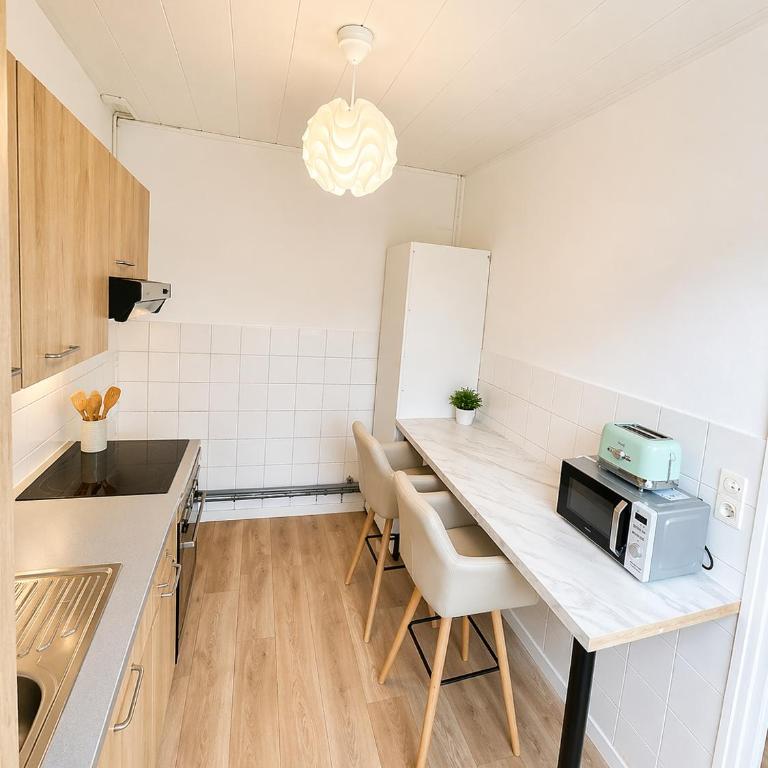 100m des remparts Appartement cosy et lumineux centre ville - Appartement 1 Chambre - 3