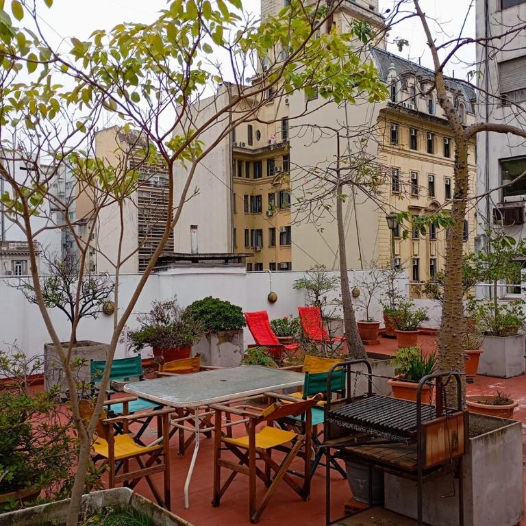 Relaxation with private garden terrace in Teatro Colón, Buenos Aires - Apartamento Deluxe de 1 dormitorio con vistas al jardín - 1
