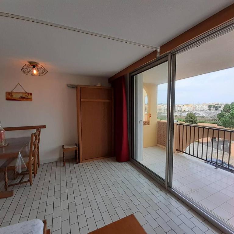 ALHAMBRA Agréable studio cabine piscine proche plage Richelieu Cap d'Agde - Studio avec Balcon - 11