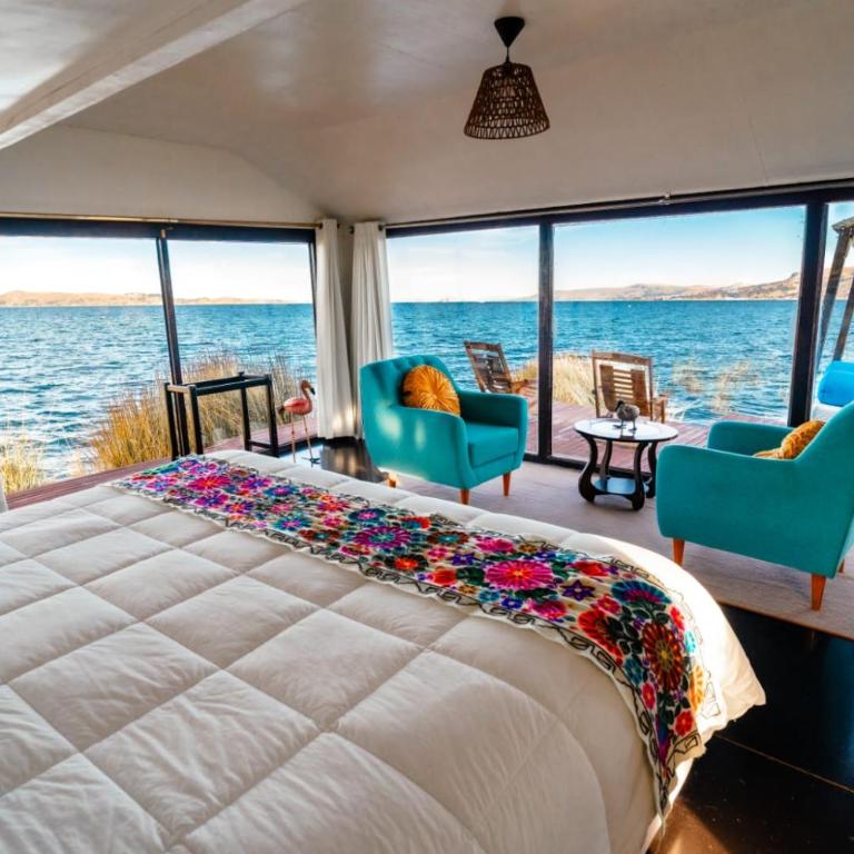 Uros Titicaca Kurmi lodge - Double Room with Lake View - 1