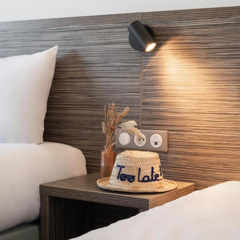 Hôtel du Midi Plage - Chambre Lits Jumeaux - 1