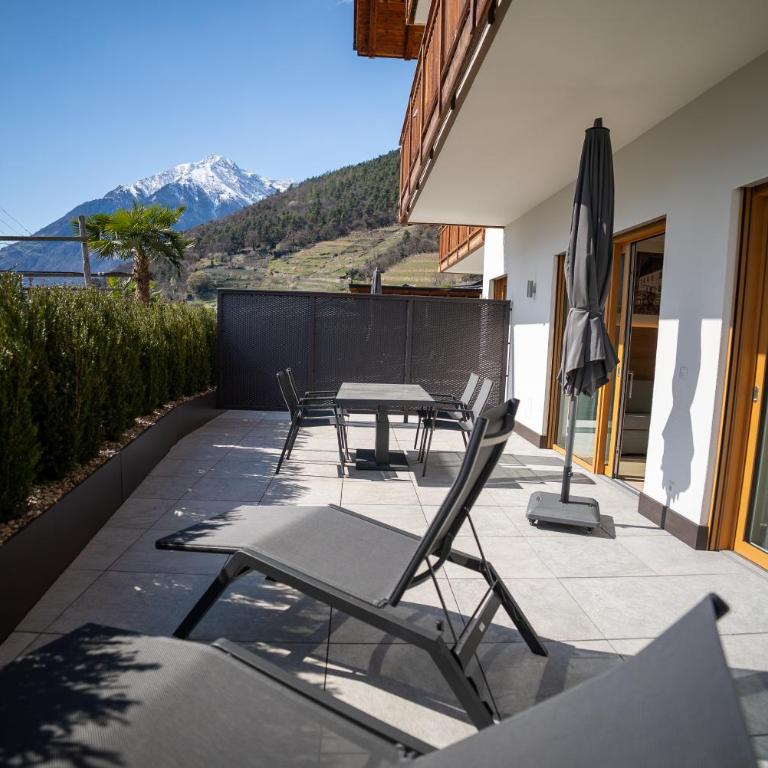 Apartments Oberdorner - Appartamento con 1 Camera da Letto e Terrazza - 3