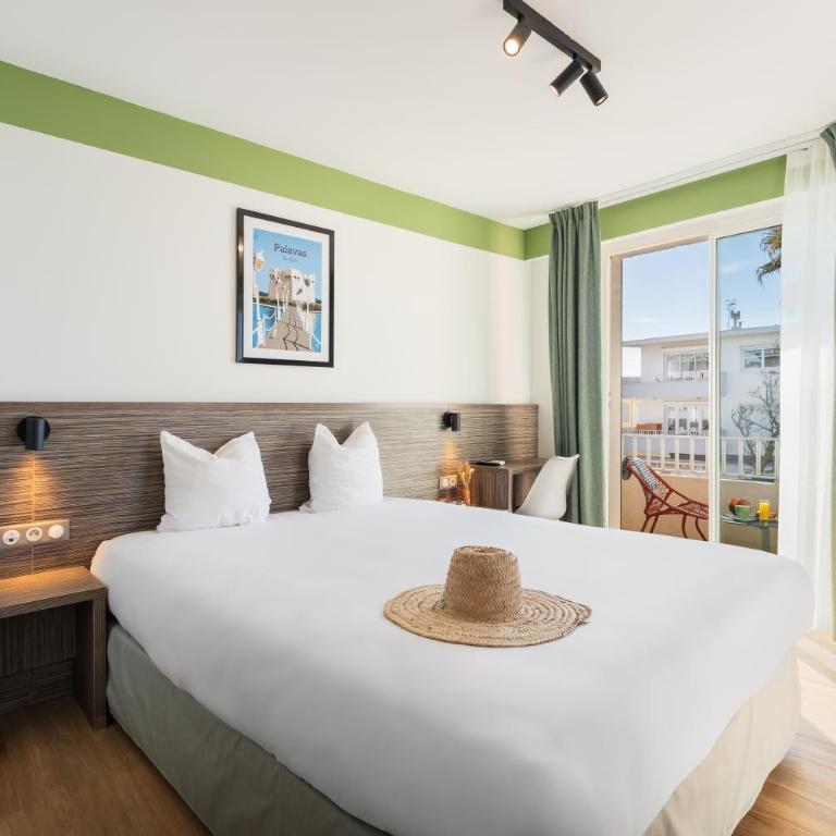Hôtel du Midi Plage - Chambre Double avec Balcon - 5