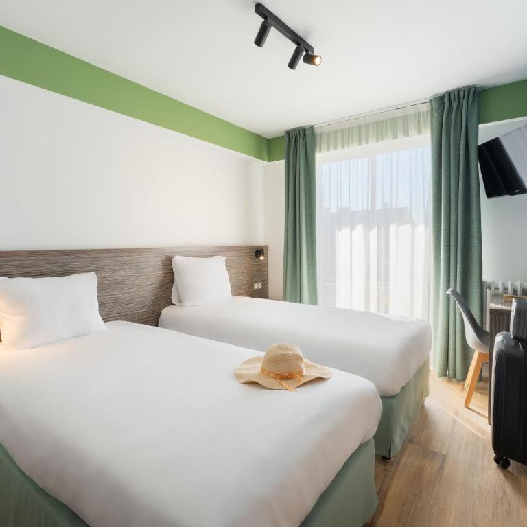 Hôtel du Midi Plage - Chambre Lits Jumeaux avec Balcon - 3