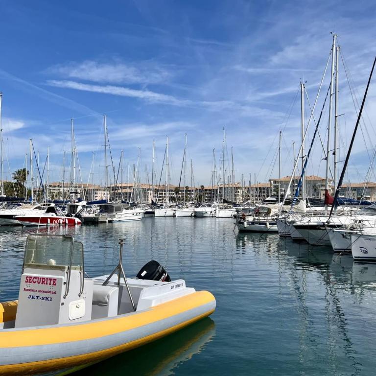 Joli studio avec terrasse situé à Port Fréjus - Studio - 13