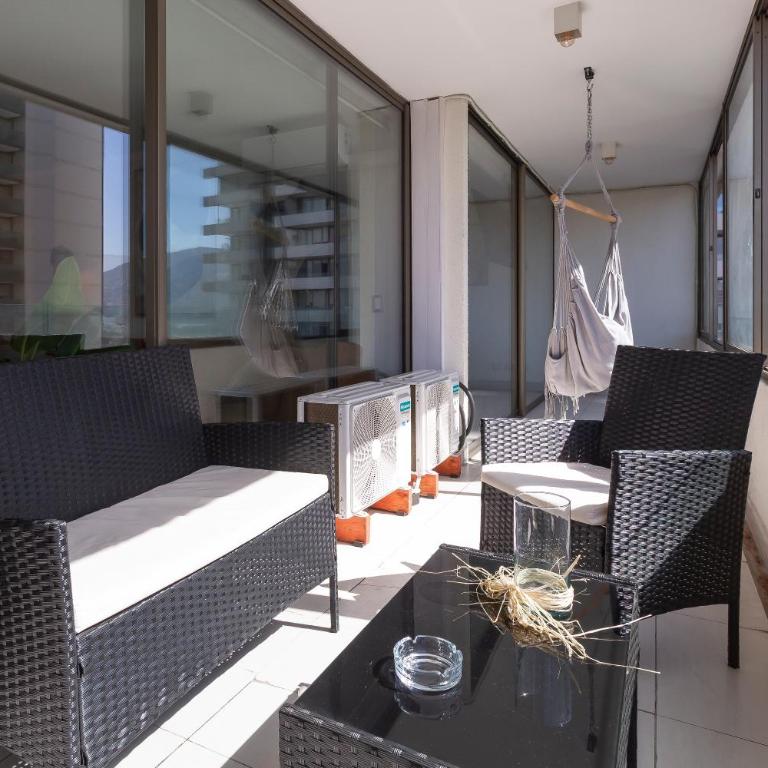 Departamento en Las Condes Premium Parque Arauco con Aire Acondicionado - Two-Bedroom Apartment - 12