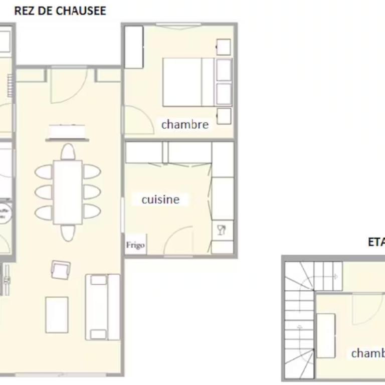 Maison capbreton - Place des basques - Three-Bedroom House - 12