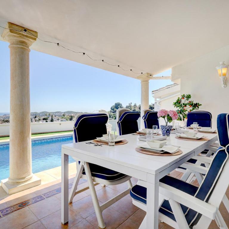 052 Sea Views Villa La Rosa 5 Bed 4 Bath & Heated Pool - Villa con piscina privada - 55
