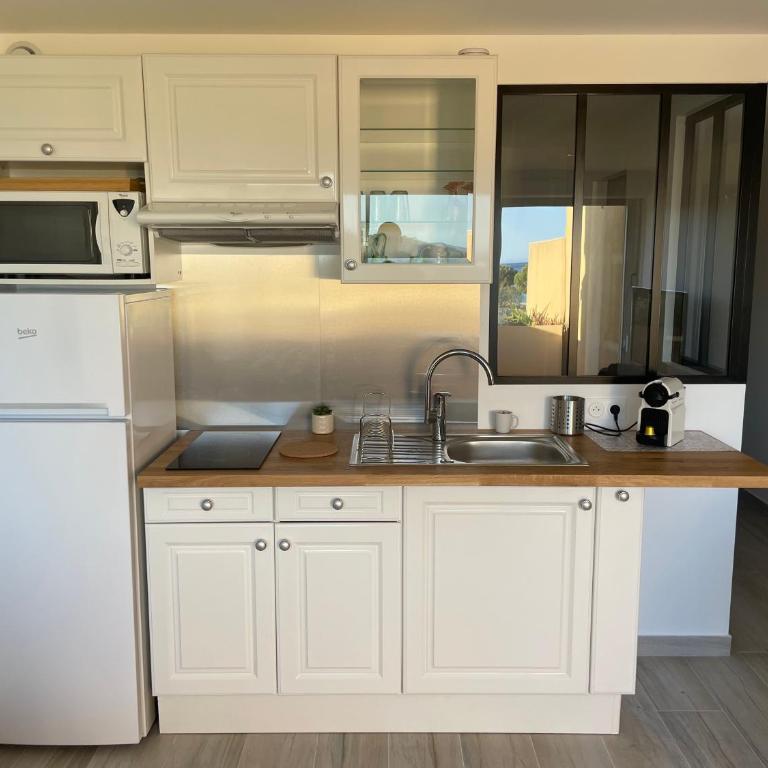 Appartement pieds dans l’eau Vue Mer Bormes Les Mimosas - One-Bedroom Apartment - 3