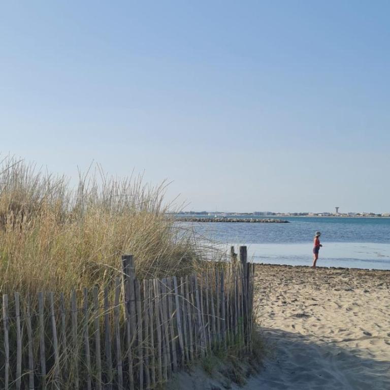 Cigale de Mer 100m de la Plage et du Centre Ville du Grau du Roi - Apartment mit Balkon - 14