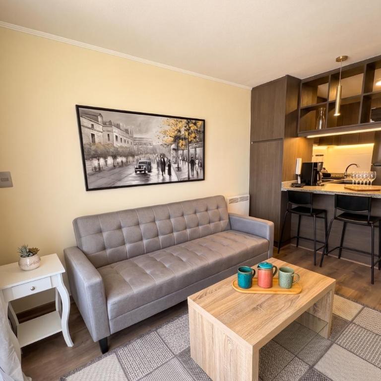 Barrio Italia I A Pasos del Metro Irarrazaval - One-Bedroom Apartment - 1