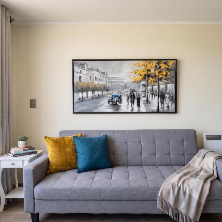 Barrio Italia I A Pasos del Metro Irarrazaval - One-Bedroom Apartment - 9