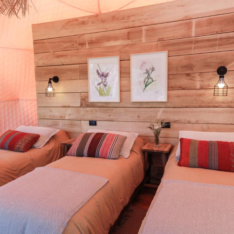 Chalten Camp - Glamping with a view - Habitación Triple con vistas a la montaña - 14