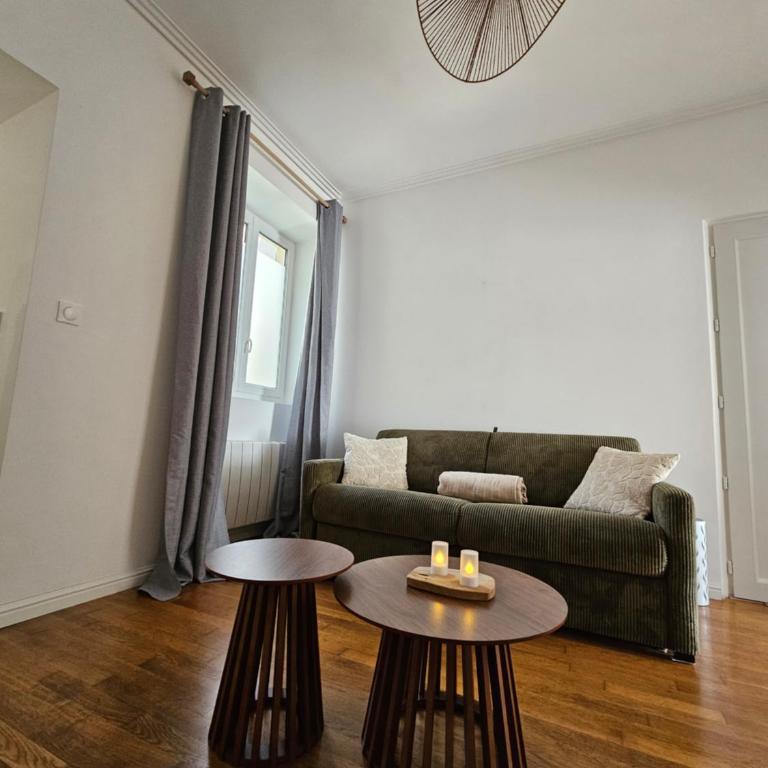L'Écrin Manceau Élégance, Sérénité & Confort - One-Bedroom Apartment - 5