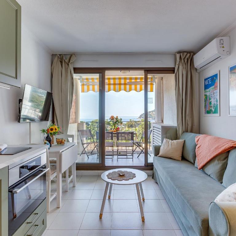 ANGE GARDIEN VI AP4502 By Riviera Holiday Homes - Appartement 1 Chambre avec Vue sur la Mer et Terrasse - 9
