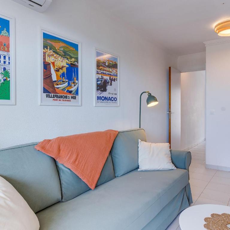 ANGE GARDIEN VI AP4502 By Riviera Holiday Homes - Appartement 1 Chambre avec Vue sur la Mer et Terrasse - 12