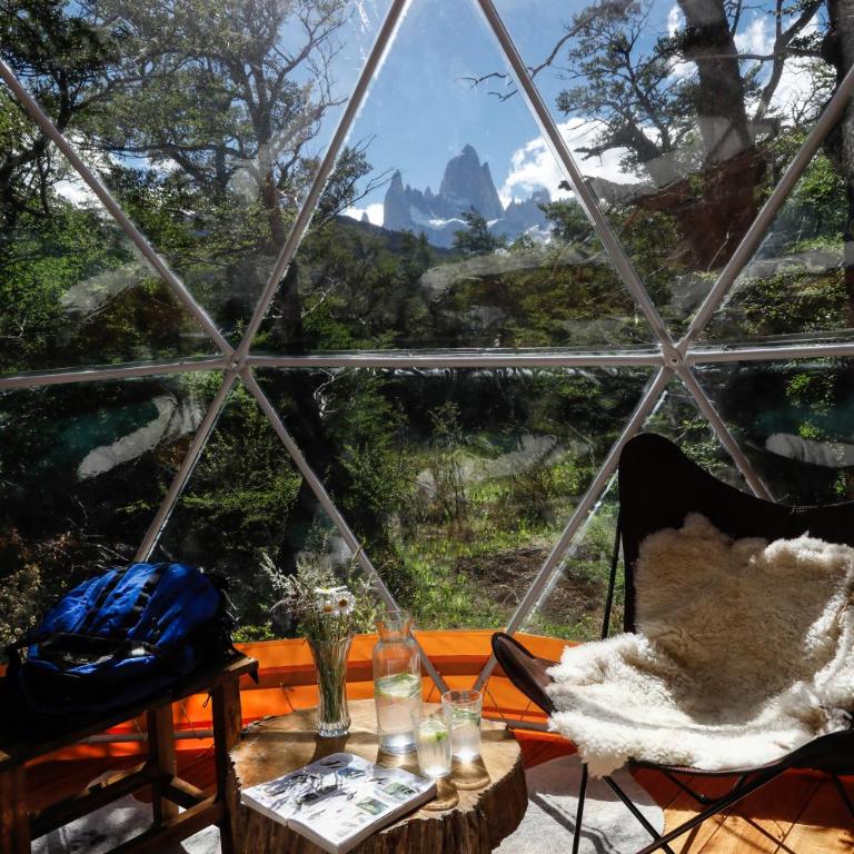 Chalten Camp - Glamping with a view - Habitación Doble con vistas a la montaña - 16