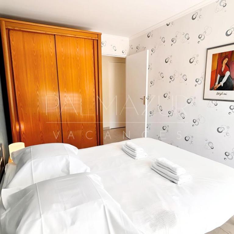 Résidence l'Olympia, avec 1 chambre, balcon, clim - Palmazur Vacances - One-Bedroom Apartment - 16