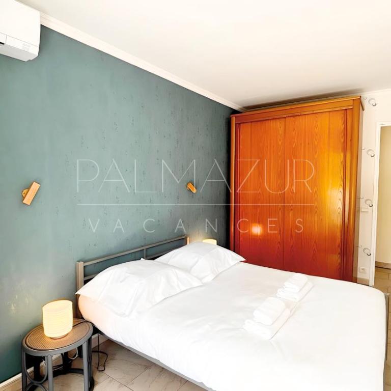 Résidence l'Olympia, avec 1 chambre, balcon, clim - Palmazur Vacances - One-Bedroom Apartment - 14