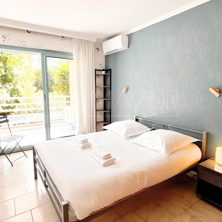 Résidence l'Olympia, avec 1 chambre, balcon, clim - Palmazur Vacances - One-Bedroom Apartment - 15