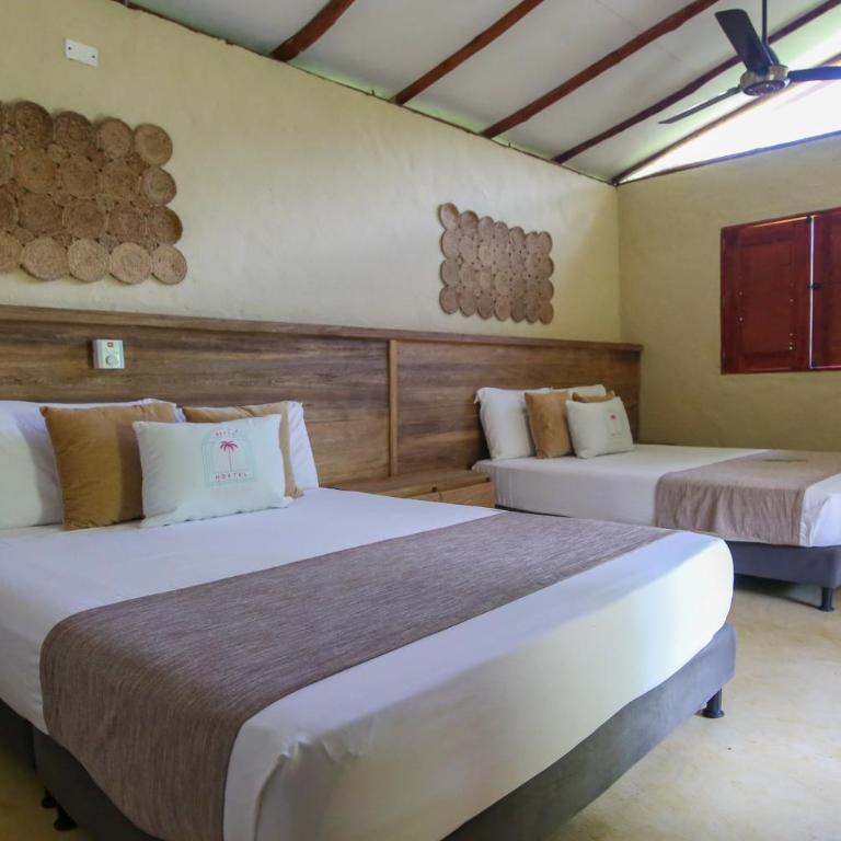 MAKAI BEACH HOSTEL - Habitación Cuádruple Confort - 8