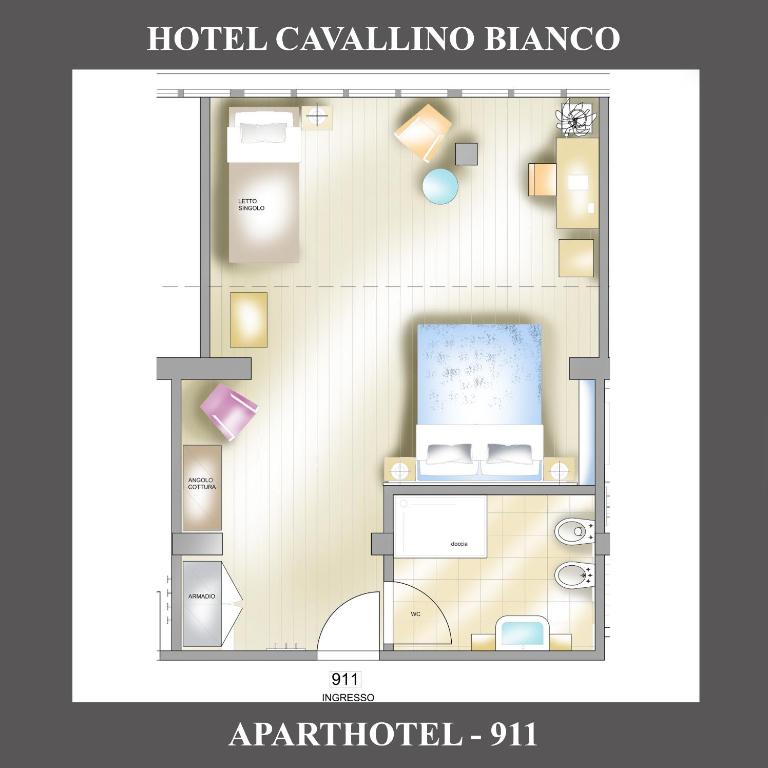 Hotel Cavallino Bianco - Room Assigned at Check-in with kitchenette - 5