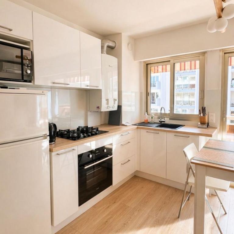 Riviera Beach Juan les Pins 300m plage avec terrasse - Appartement 1 Chambre - 5