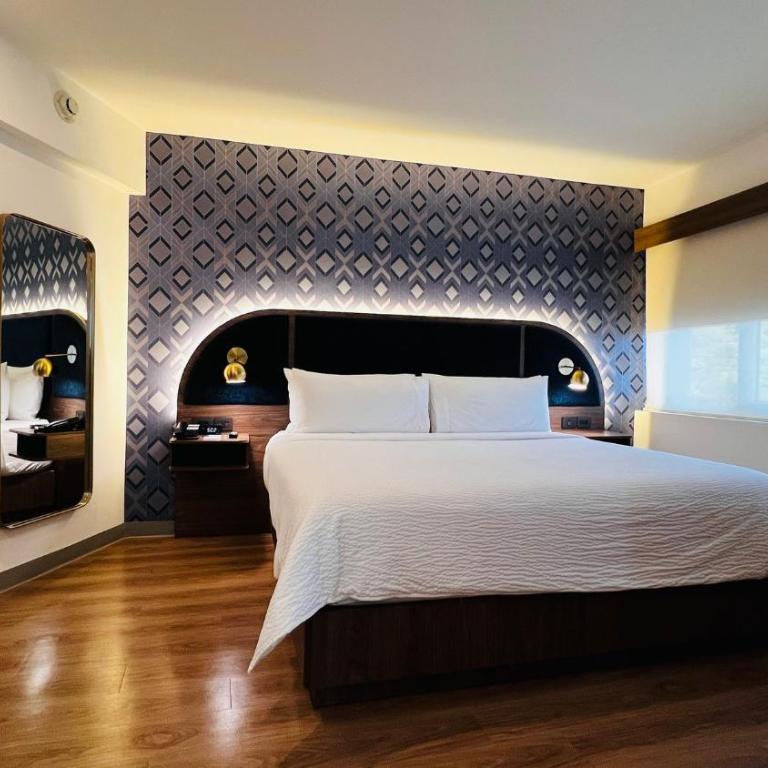 Holiday Inn Express Ciudad de Mexico Condesa by IHG - Habitación Doble con cama grande con vistas a la ciudad - 10