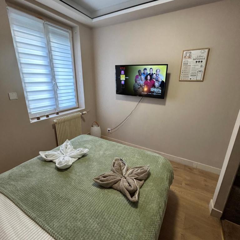 La terrasse abritée et son spa - Apartment mit 1 Schlafzimmer - 20