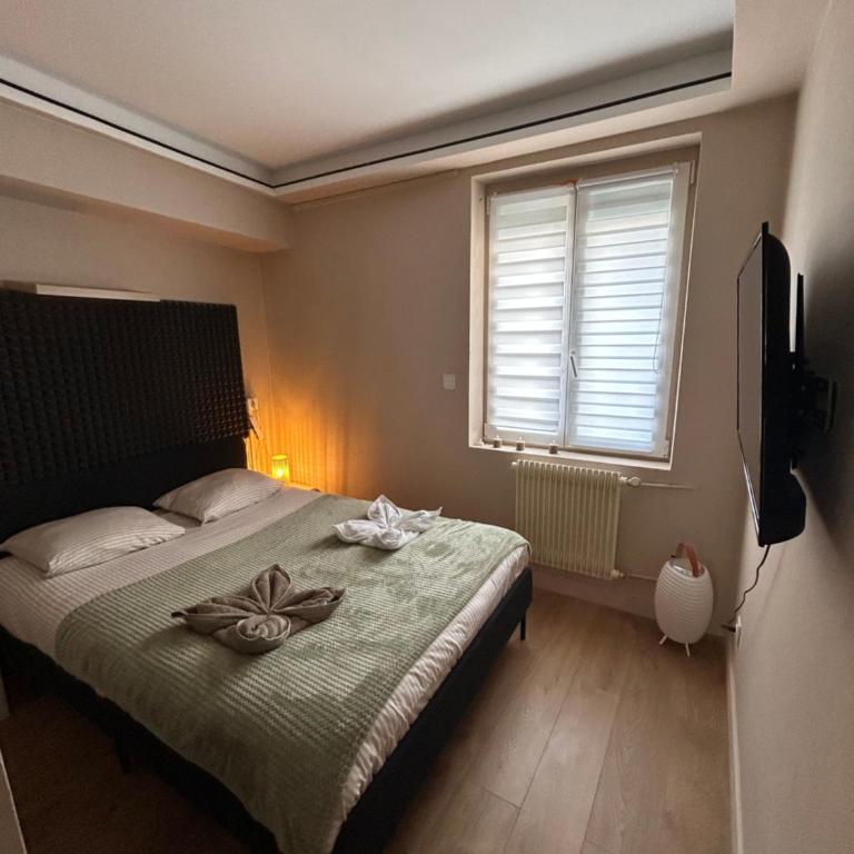 La terrasse abritée et son spa - Apartment mit 1 Schlafzimmer - 21