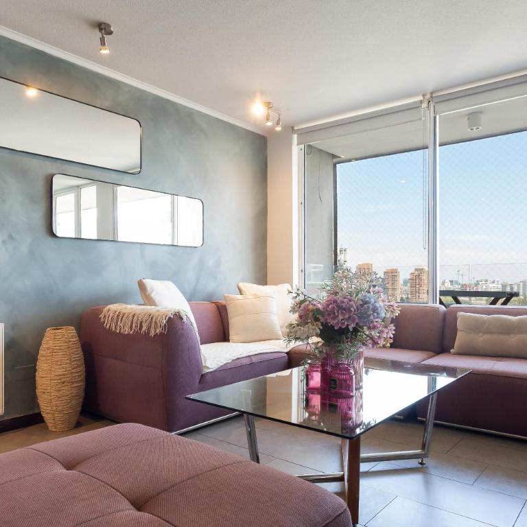 Depto con calefacción a pasos del Parque Arauco - Two-Bedroom Apartment - 5