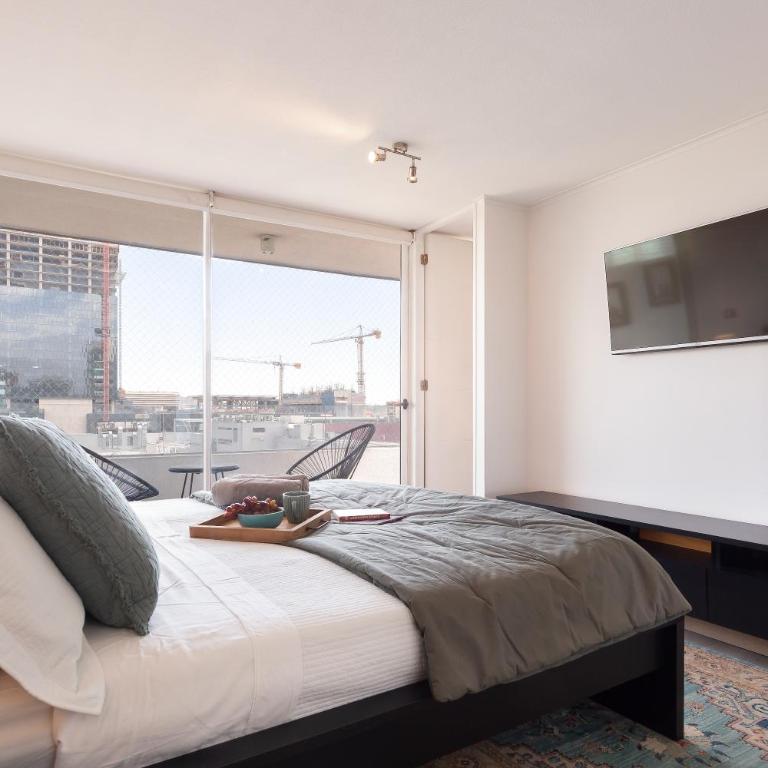 Depto con calefacción a pasos del Parque Arauco - Two-Bedroom Apartment - 30