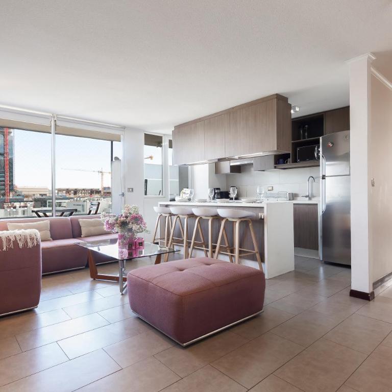 Depto con calefacción a pasos del Parque Arauco - Two-Bedroom Apartment - 13