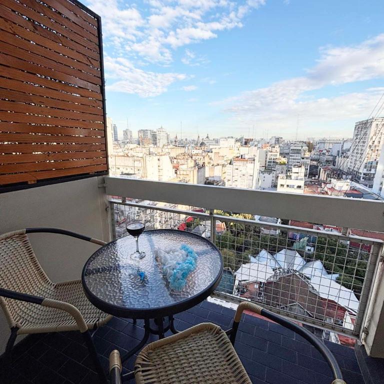 Sobra Av Corrientes - Vista abierta a Paseo la Plaza - One-Bedroom Apartment - 5