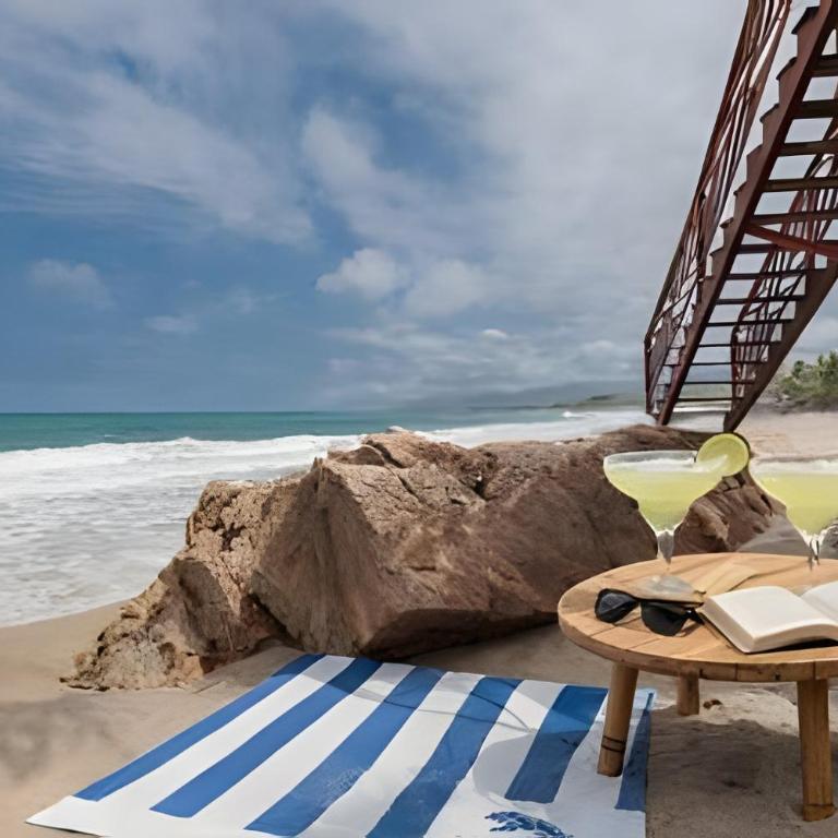 401 Beachfront Hotel Jaguar · Breakfast · Spa · AC - Bungalow - 45