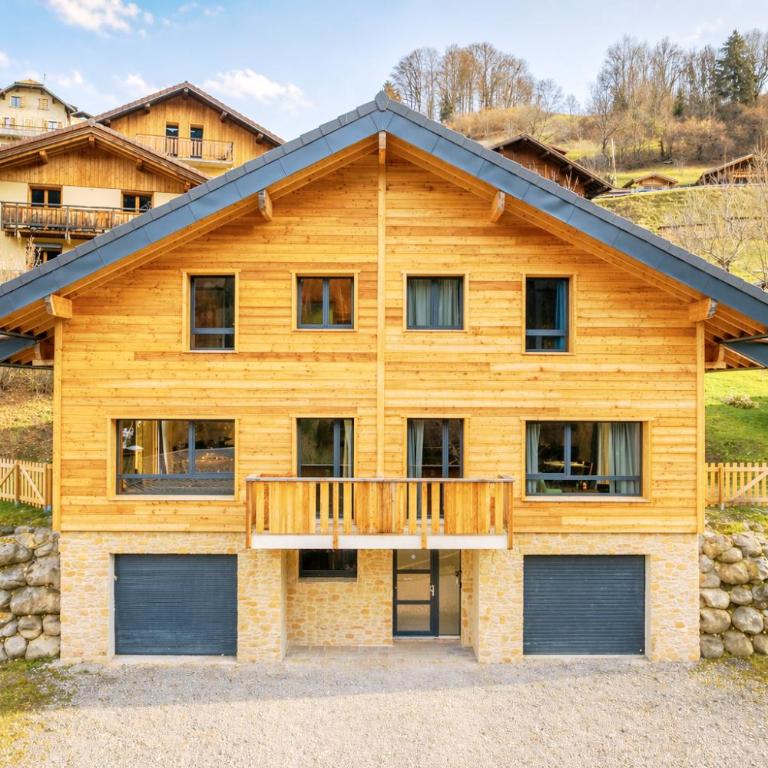 Chalet cosy et neuf, Grande Terrasse, Vue panoramique - Chalet 3 Chambres - 4