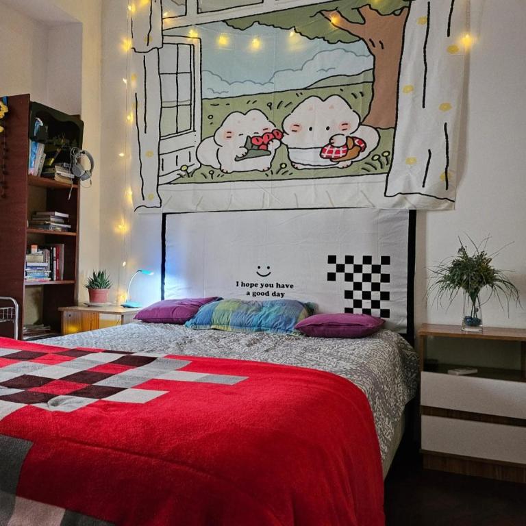 Habitación con vista directa al desfile - Apartamento de 1 dormitorio - 1