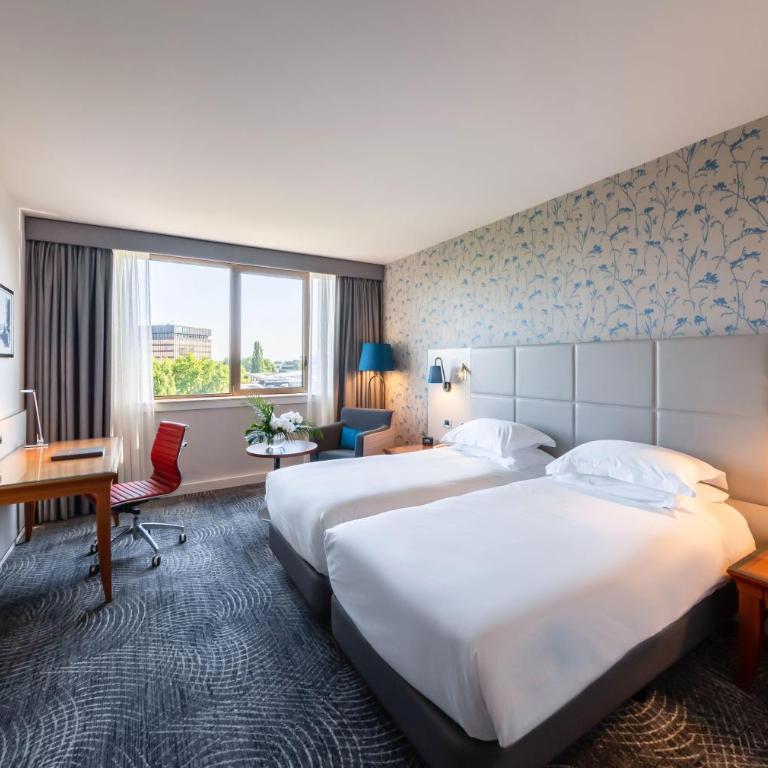 Hilton Strasbourg - Chambre Lits Jumeaux Deluxe - 1
