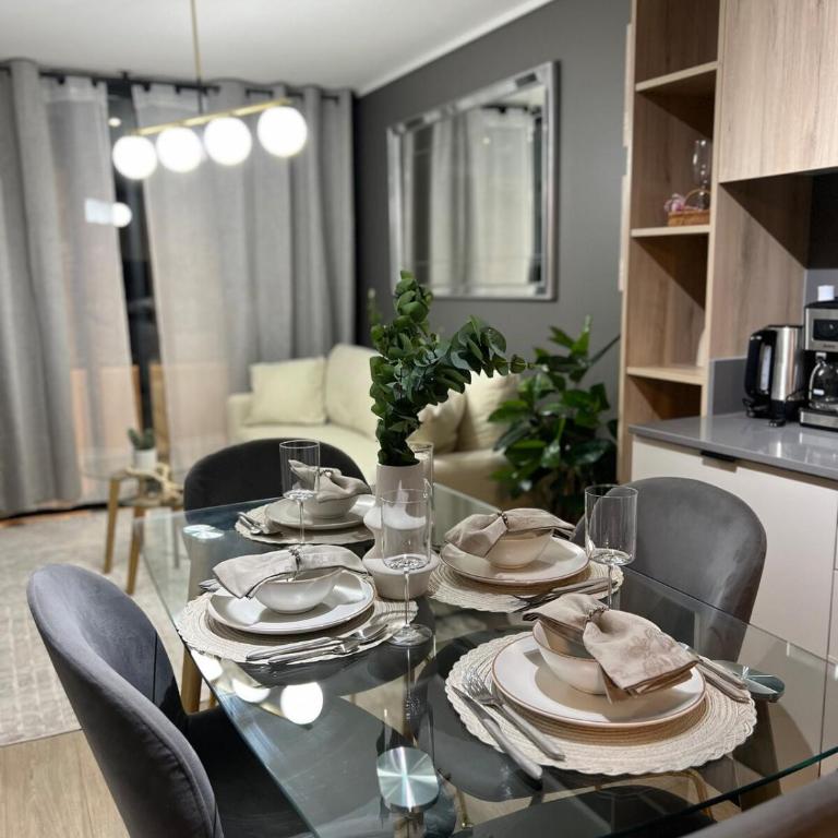 Moderno departamento en el corazón de Santiago - One-Bedroom Apartment - 12
