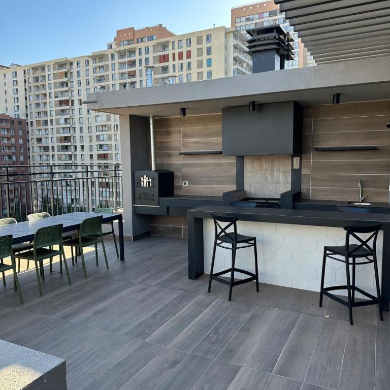 Moderno departamento en el corazón de Santiago - One-Bedroom Apartment - 13