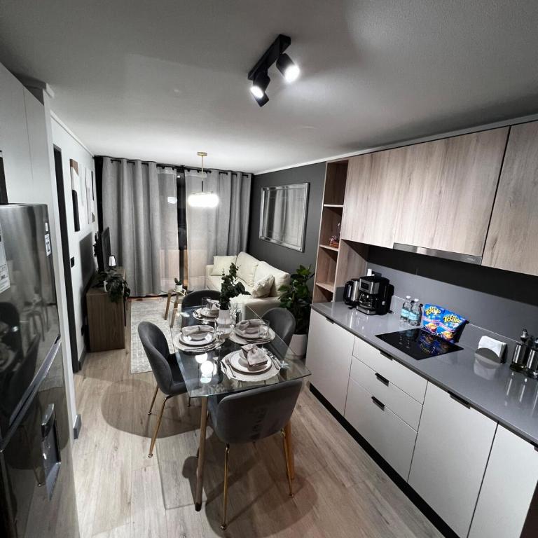 Moderno departamento en el corazón de Santiago - One-Bedroom Apartment - 18